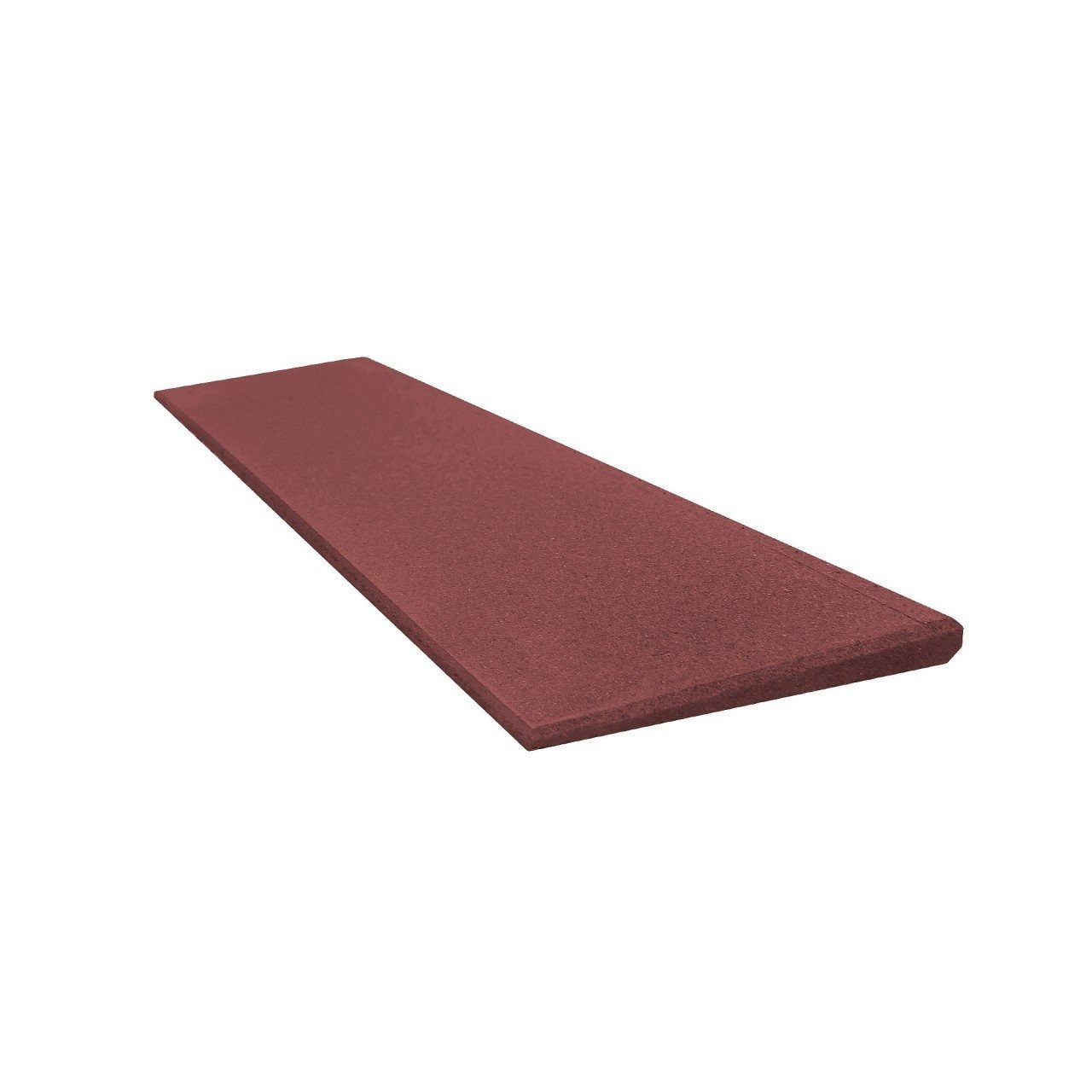 Curb Ramp Pro 25 Mm High, Ramp Made Of Rubber , Ramp Lxwxh 1000x250x25mm