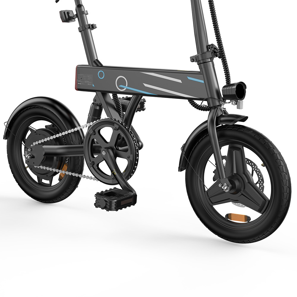 iScooter EB1 elektrische fiets 250W 7.8Ah elektrische fiets 40km max bereik 25km/u snelheid 14 inch opvouwbare elektrische fiets