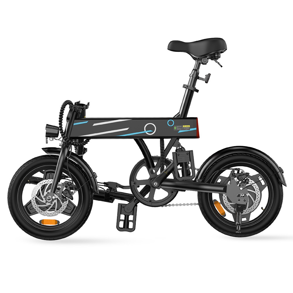 iScooter EB1 elektrische fiets 250W 7.8Ah elektrische fiets 40km max bereik 25km/u snelheid 14 inch opvouwbare elektrische fiets