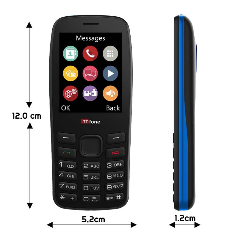 TTfone TT175 Dual SIM Basic Feature Mobile Phone