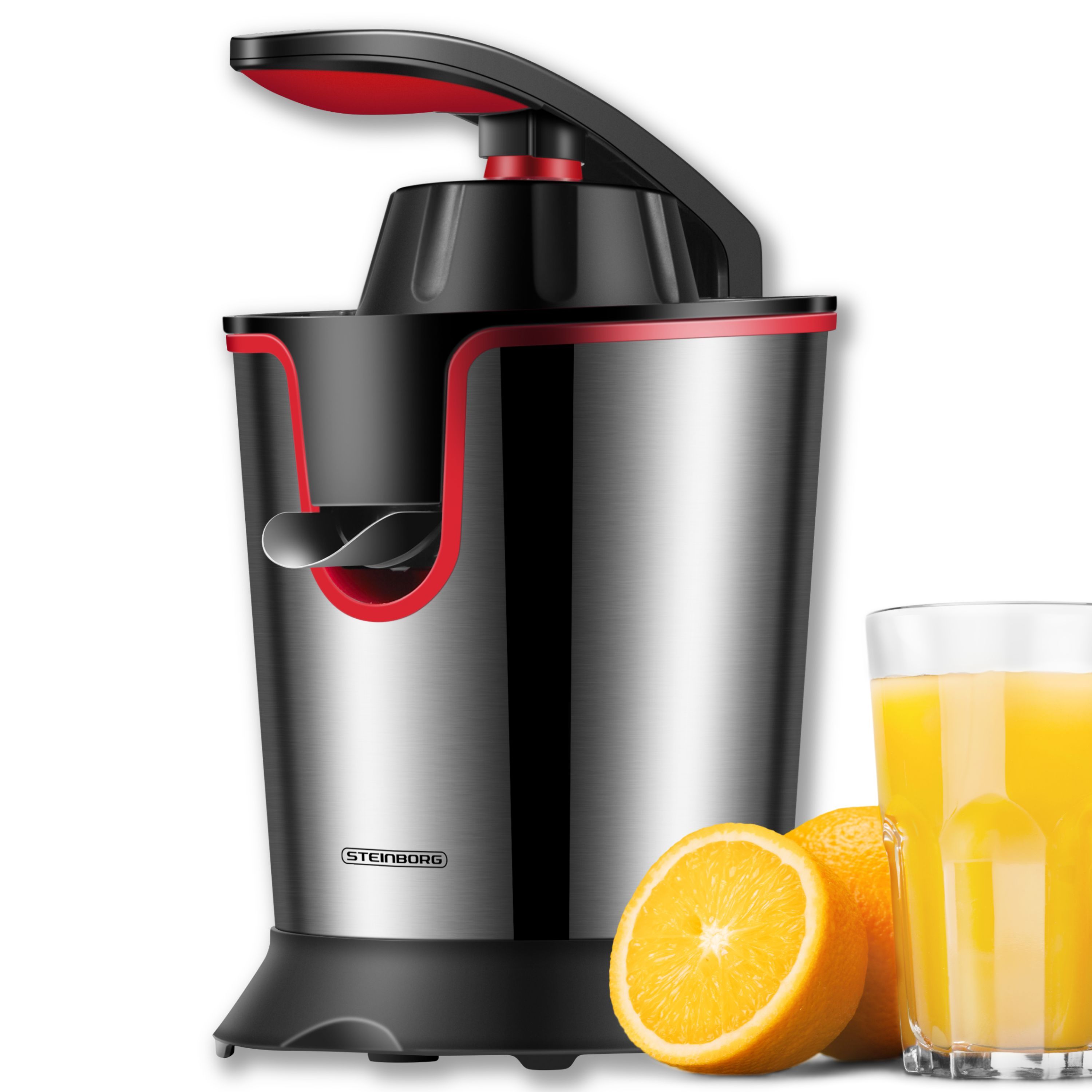 Citrus Juicer Citrus Press Juicer 300 Watt Stainless Steel Housing Anti-drip Stop Dishwasher Safe