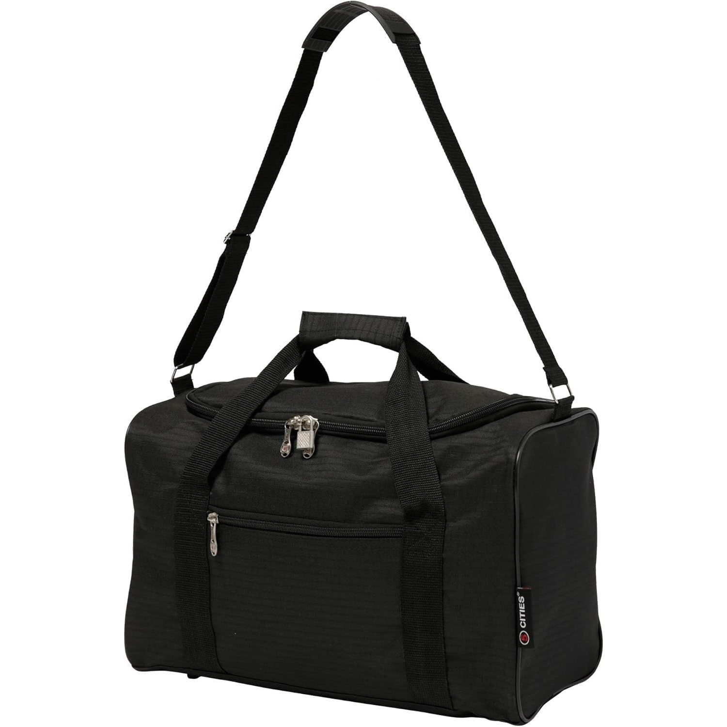 5 Cities 2pcs Cabin Luggage Set with Under Seat Flight Holdall