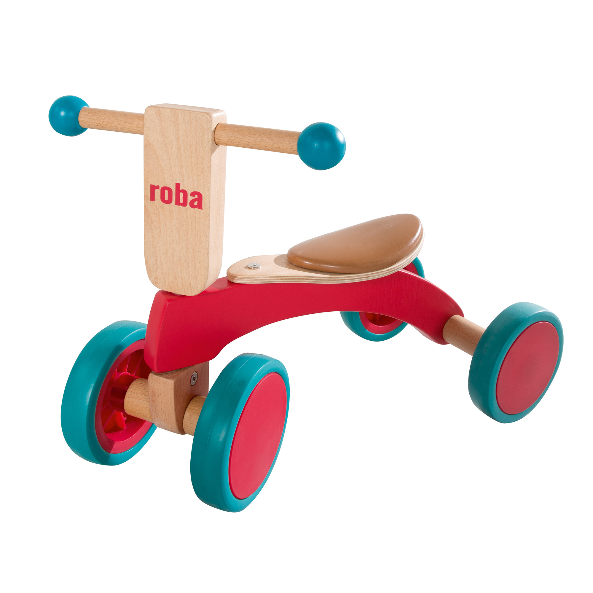Image of Wooden Toy, Wooden Children's Vehicle, Toddler Walker/balancer Bike From 12 Months