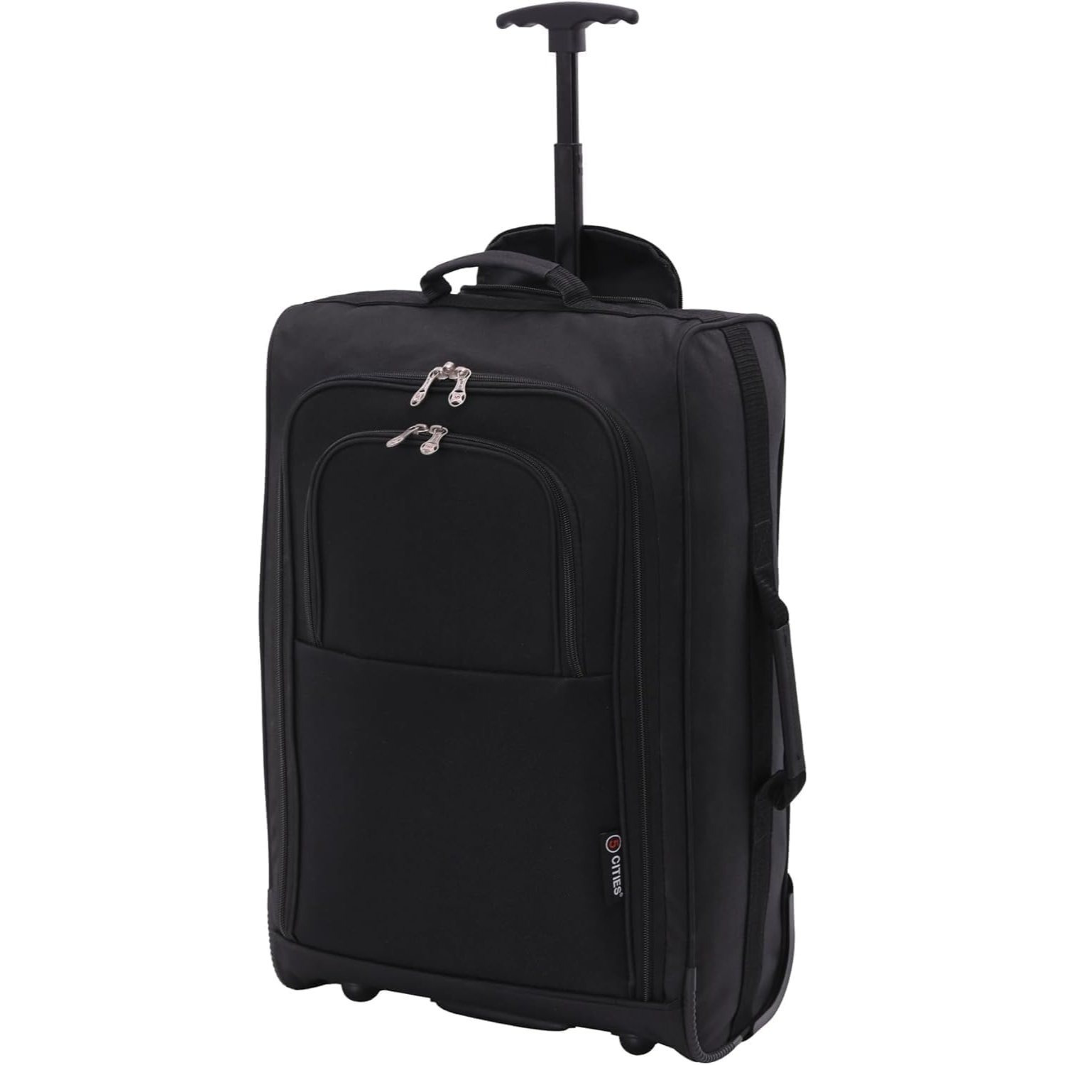 5 Cities 2pcs Cabin Luggage Set with Under Seat Flight Holdall
