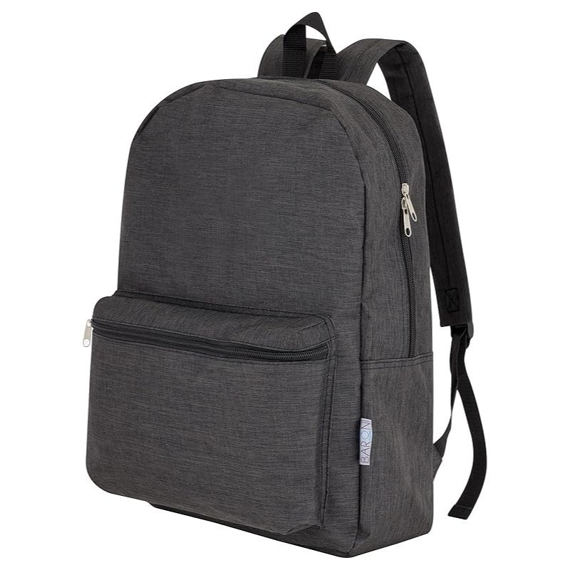 Image of Baroni Home Shoulder Backpack Lined For Low-cost Carrier Cabin With Adjustable Armrests And Handle, Unisex Travel Bag, School, Spacious Holiday With Front Pocket, 10l, 46x10x36 Cm
