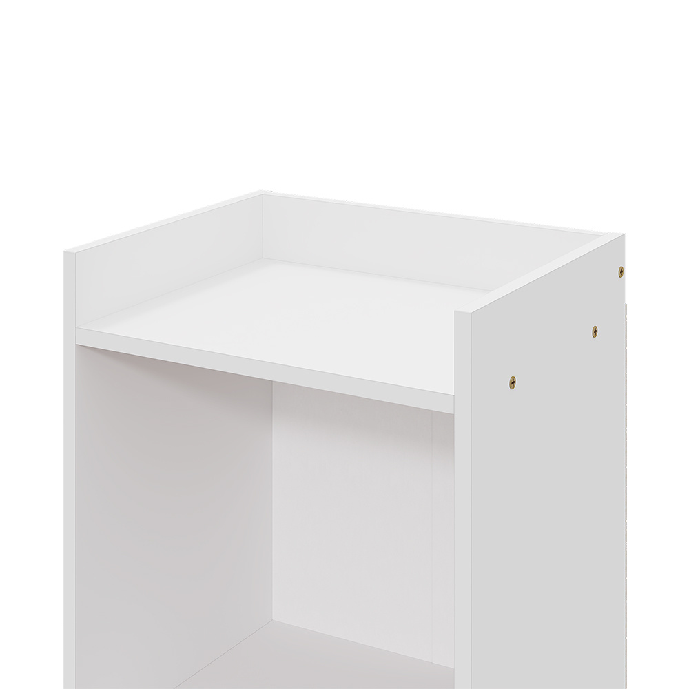 Multipurpose 5-Layer Slim Open Shelves Bookcase Organizer