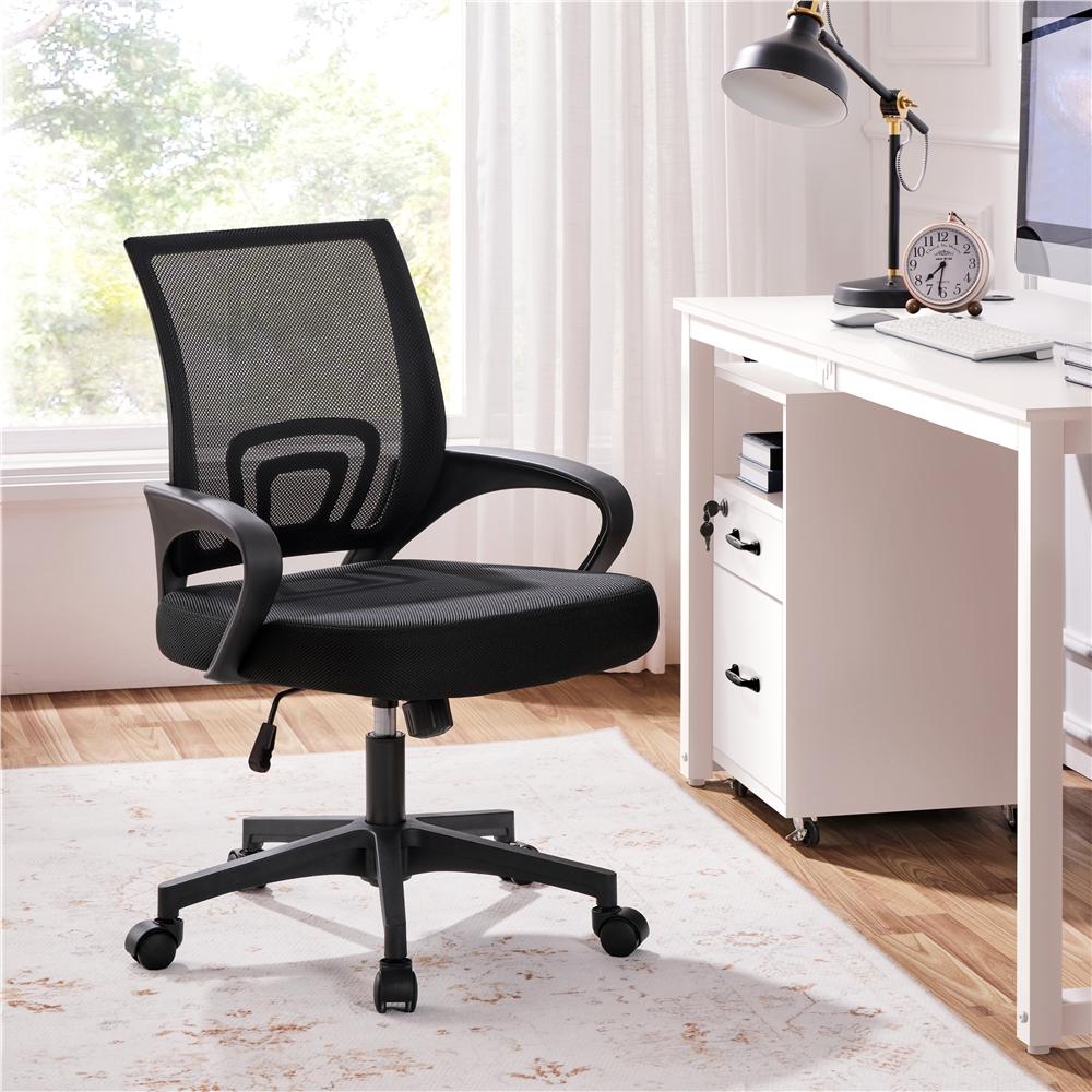 Image of Costoffs Office Chair Ergonomic Desk Chair For Office Living Room Swivel Chair Height Adjustable Computer Chair 136 Kg