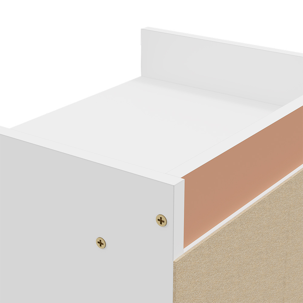 Multipurpose 5-Layer Slim Open Shelves Bookcase Organizer