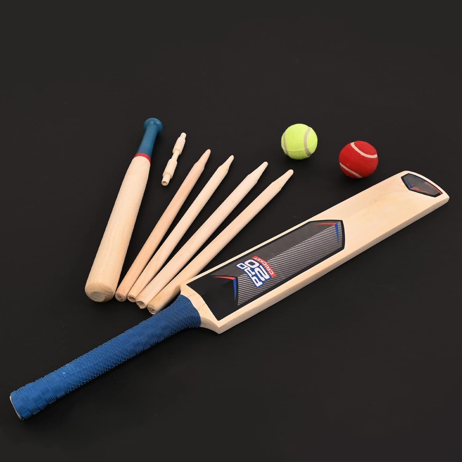 Cricket Set and Rounder Set with Carry Bag