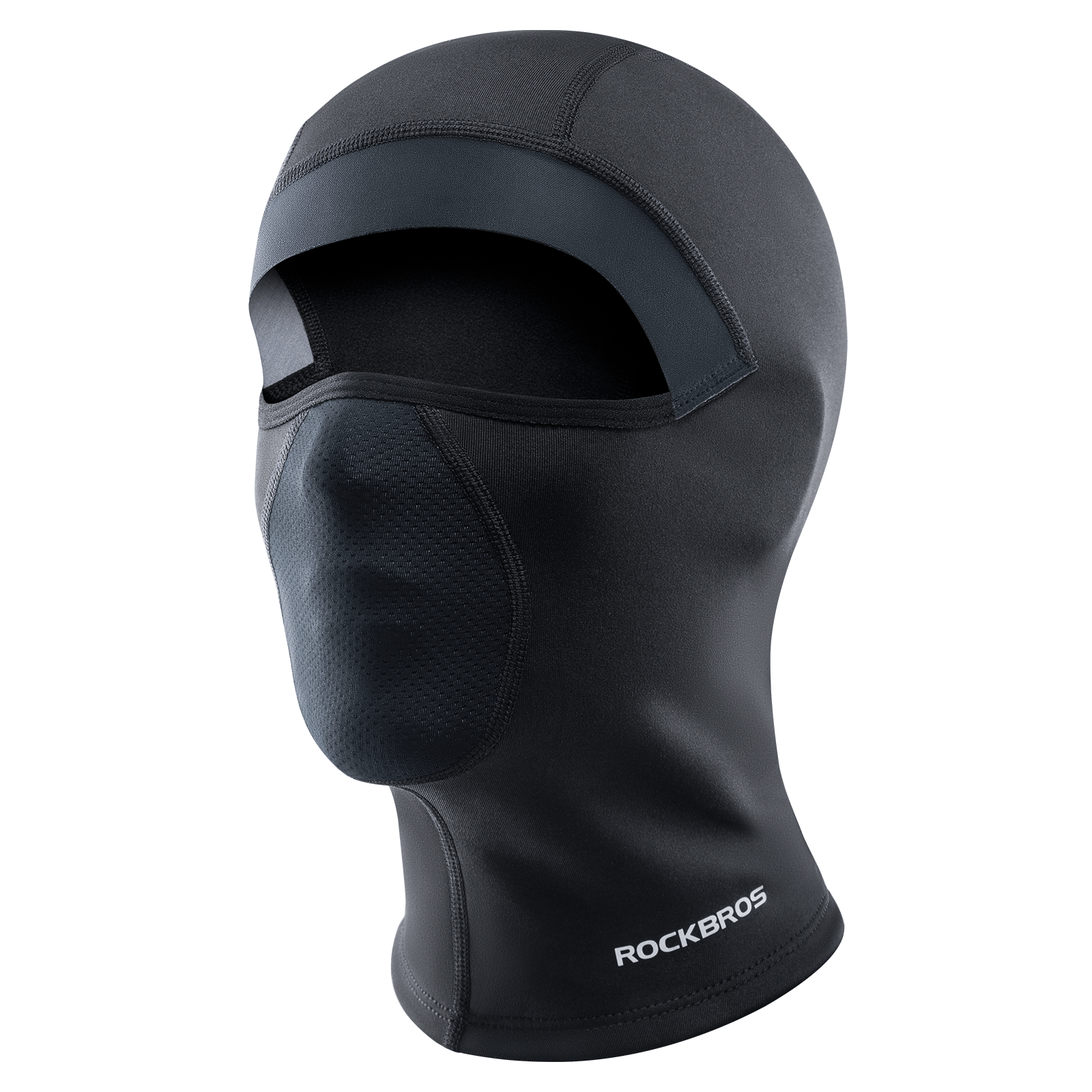 Rockbros Windproof Storm Hood Balaclava Winter Motorcycle Mask With Glasses Hole