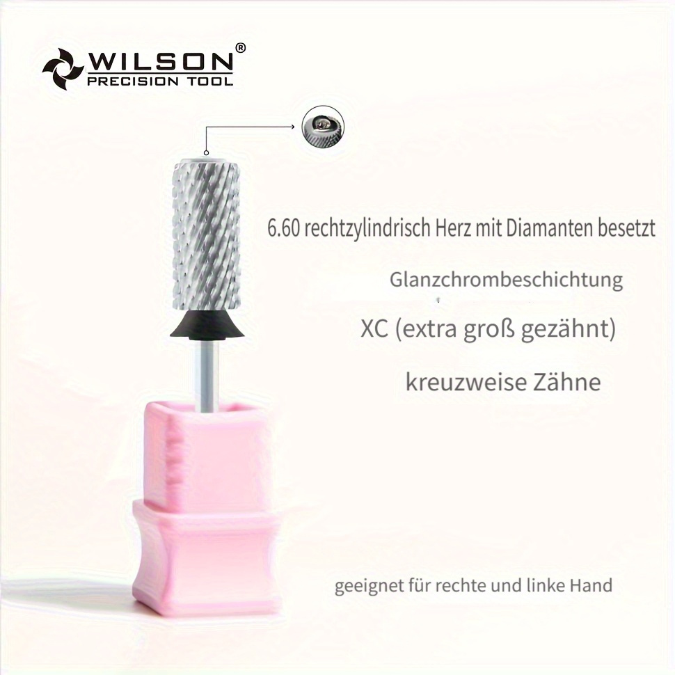 Image of 6.6mm Professional Nail Drill Bits, Fast And Safe Nail Removal, Universal Tool For Nail Art, Suitable For Nail , Nail Technicians, And Nail Drills