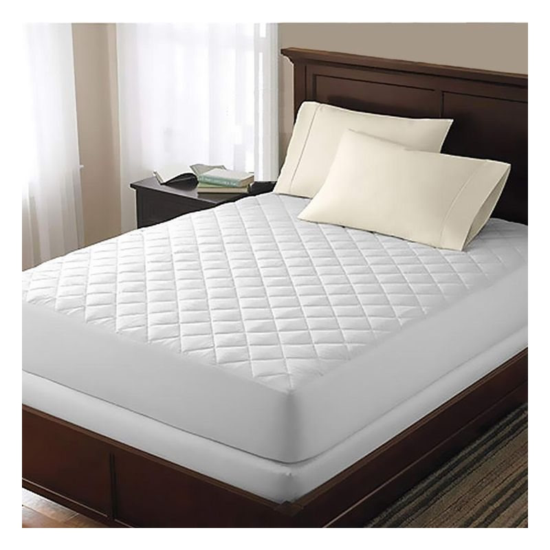 TEMU Quilted Mattress Protector – Soft & Breathable Bed Protector With Skirt – Comfortable Mattress Cover For Single, 3/4 Small Double, Double, King,