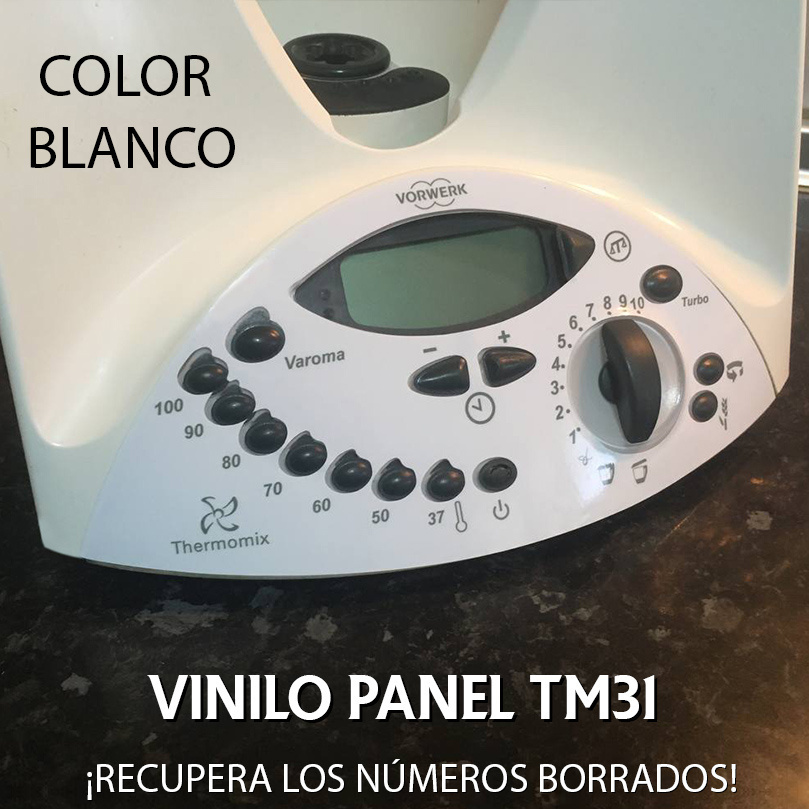 TEMU Vinilo para MOD. PANEL Pegatinas decorativas compatibles con robot de cocina , diseño de accesorios de cocina, resistente , autoadhesiva