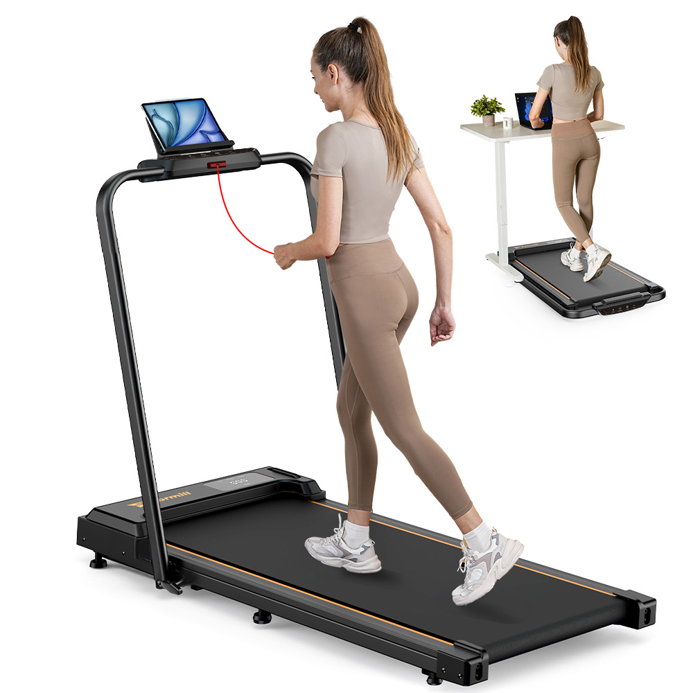 TEMU Ft51 Folding Electric Walking Pad Treadmill 1-/ Exercise Machine 2.5 Equipment Treadmills