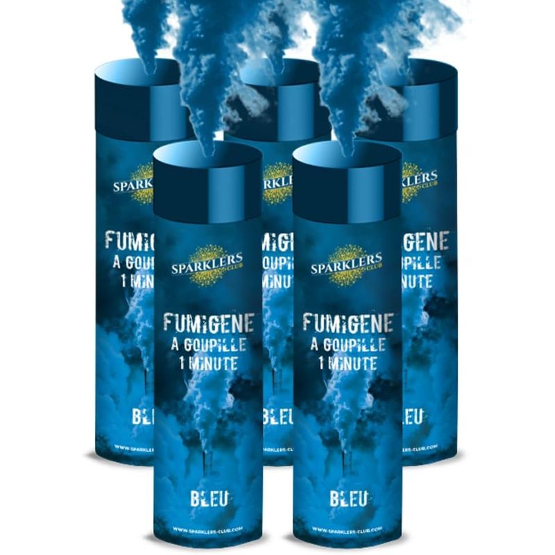 Fumigène à main couleur vert - Magasin de feux d'artifice Paris