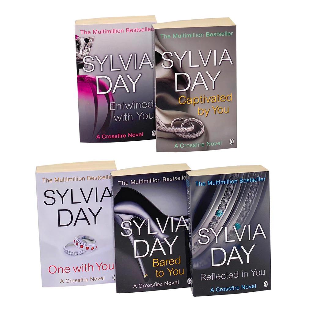 Crossfire Series 5 Books Collection Set by Sylvia Day - Adult Romance Fiction - Paperback