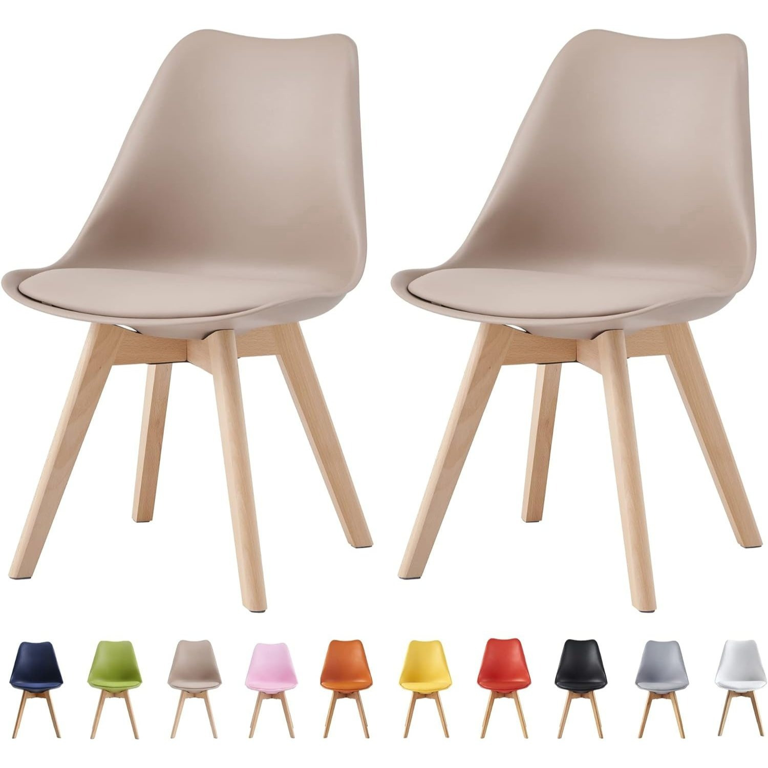 Mcc Direct Dining Room Chairs In A Set Of 2 Kitchen Chair Office Chair Lounge Chair Designer Shell Chair Eva In