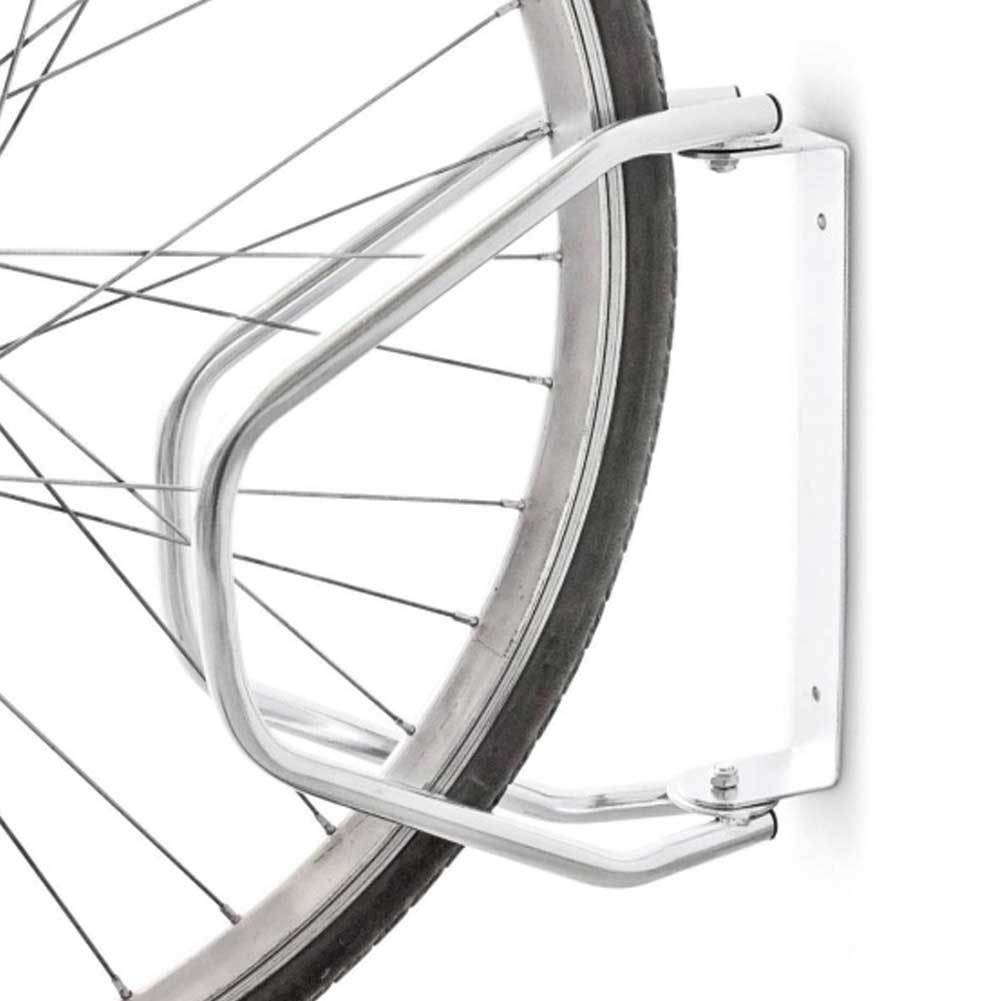 TEMU BAKAJI Rastrelliera per Biciclette da Pavimento o Parete Stand Esterno per Bici in Acciaio Porta Bici con Materiale di Montaggio 1 Posto