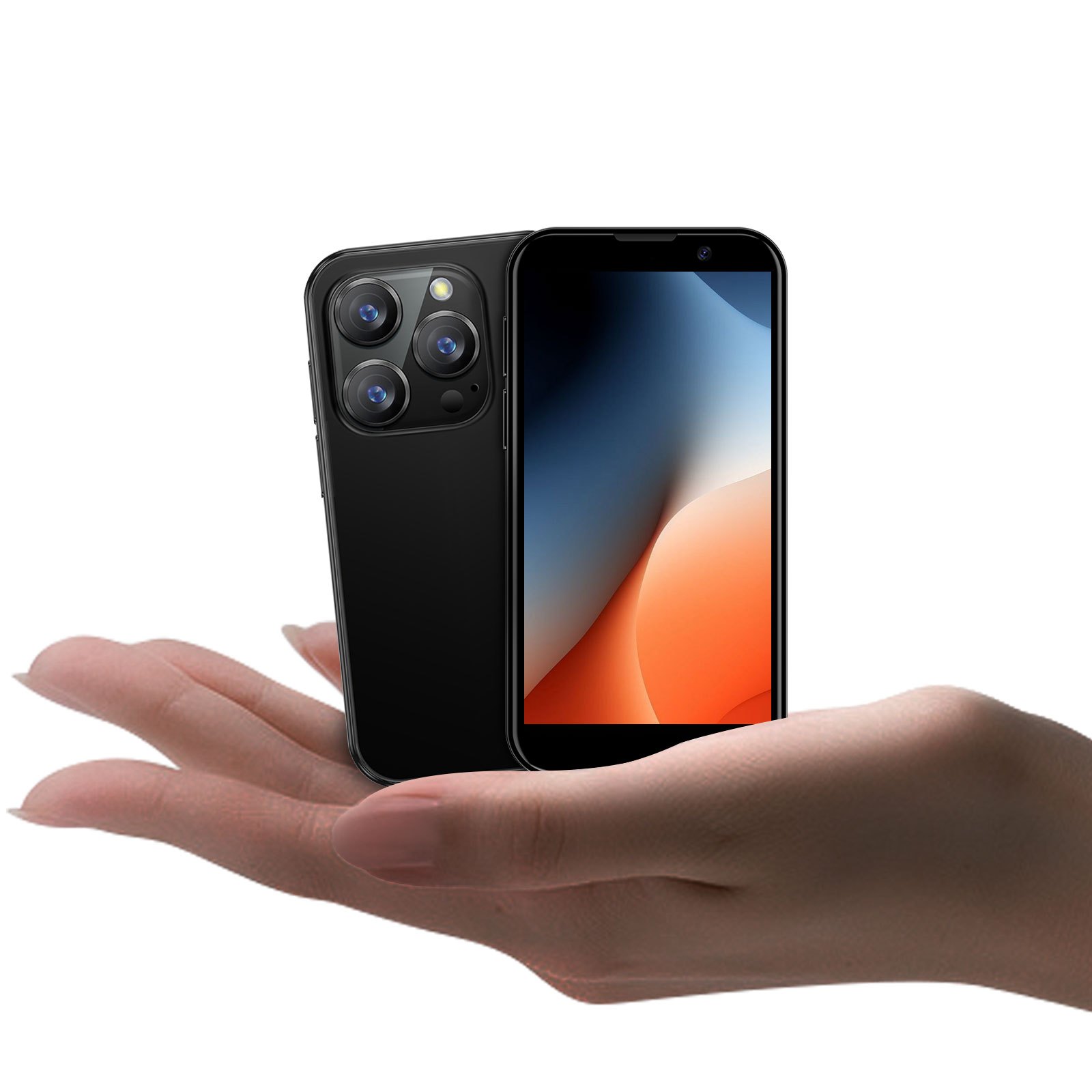 TEMU FVH Mini Handy,Mini Smartphone 3G, Smartphone with 3.0" HD Bildschirm,,Handy klein, Core,16GB ROM Smartphone,kleines Smartphone