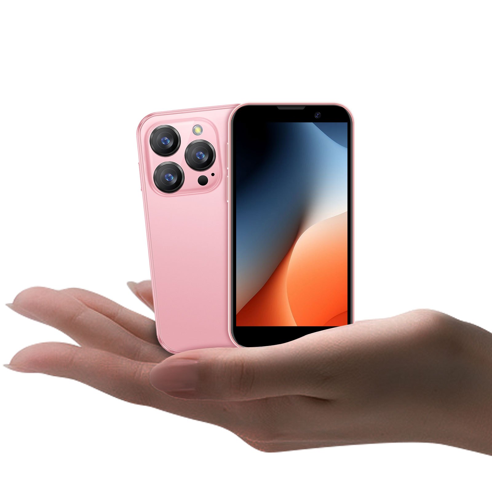 TEMU FVH Mini Handy,Mini Smartphone 3G, Smartphone with 3.0" HD Bildschirm,,Handy klein, Core,16GB ROM Smartphone,kleines Smartphone