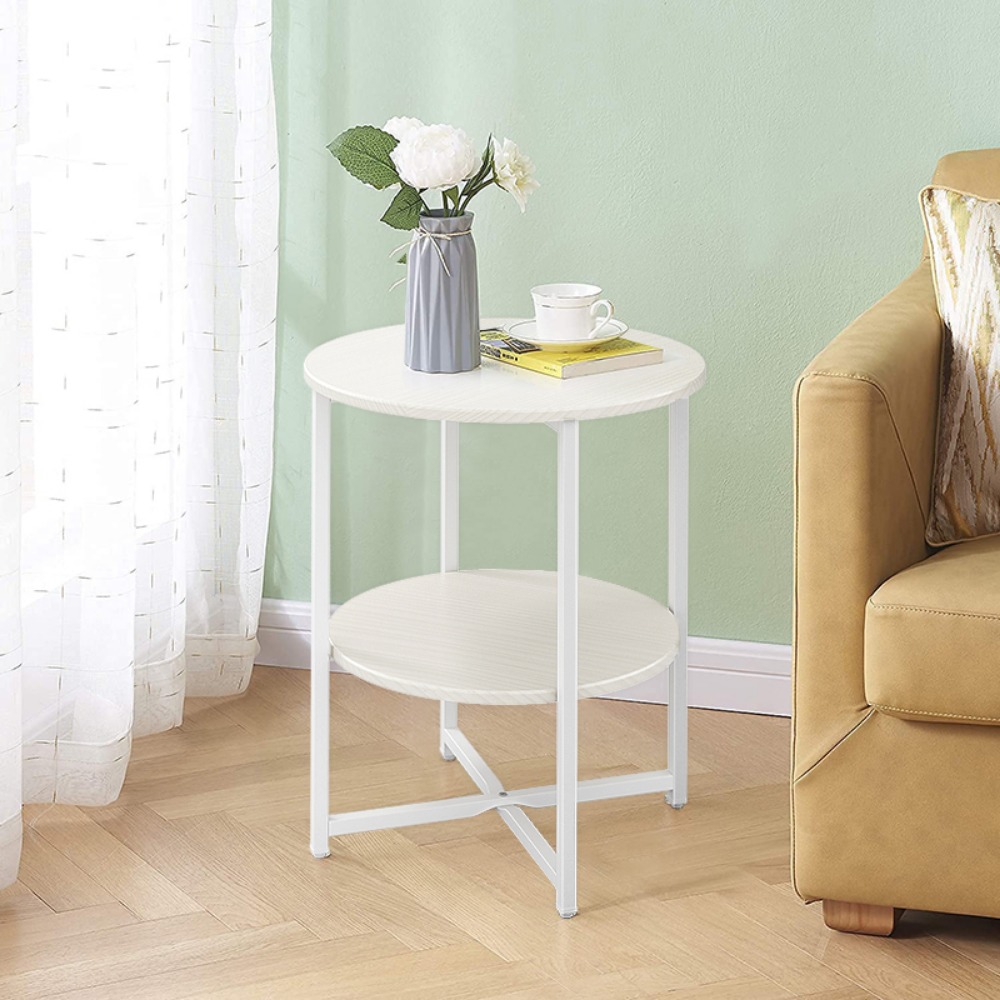 TEMU 40 X 40 Cm Side Table Couch Side Tables Side Table Simple Small Coffee Table Round Table Nordic Sofa Side Table Corner Table Bedroom Bedside