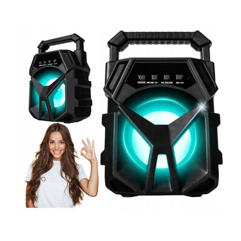 Image of Portable Bluetooth Boombox Wireless Speaker Radio Mp3