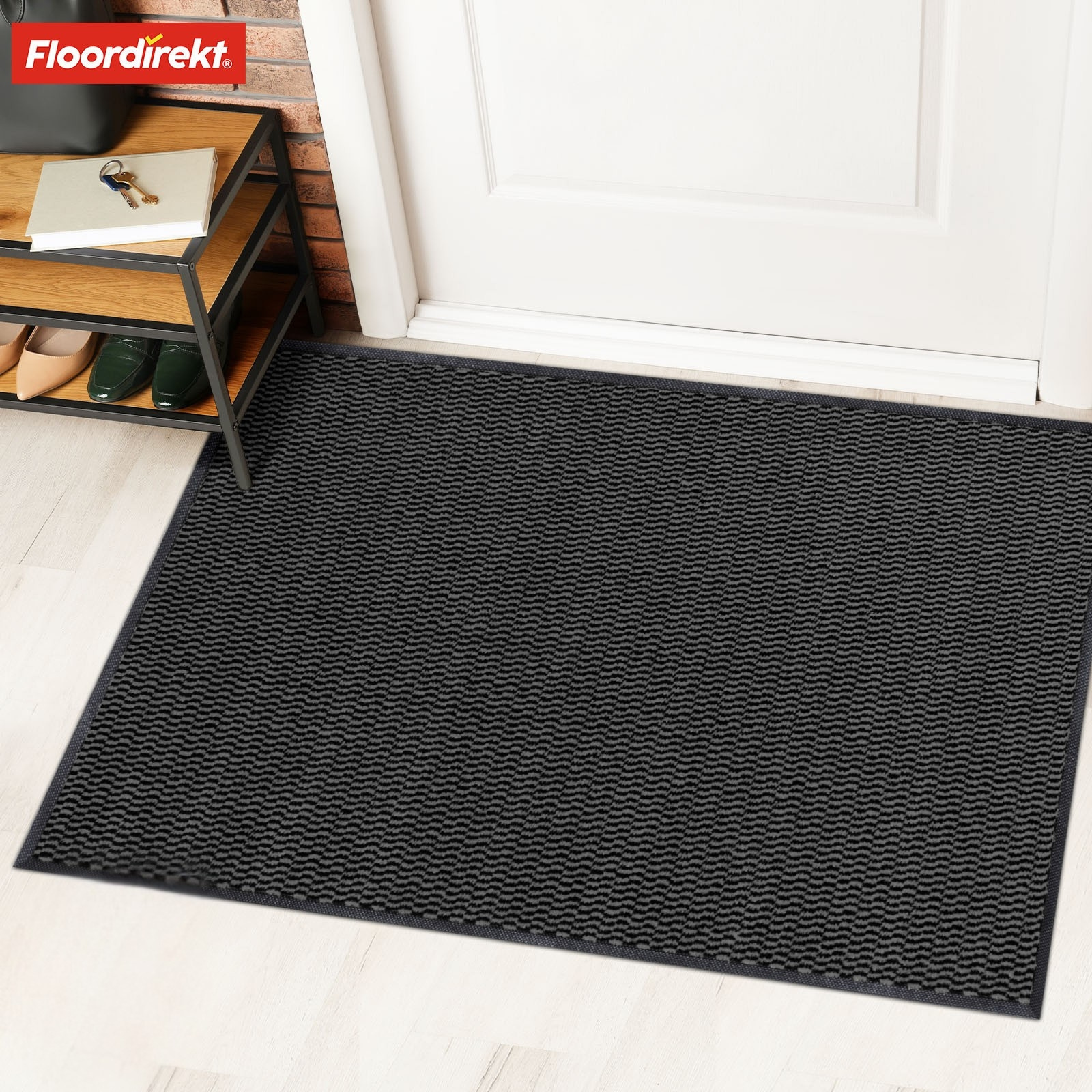 Sky Mat - With Tpe Backside - Slip-resistant, Washable - Entrance Mat For Entrance, Hallway & Front Door