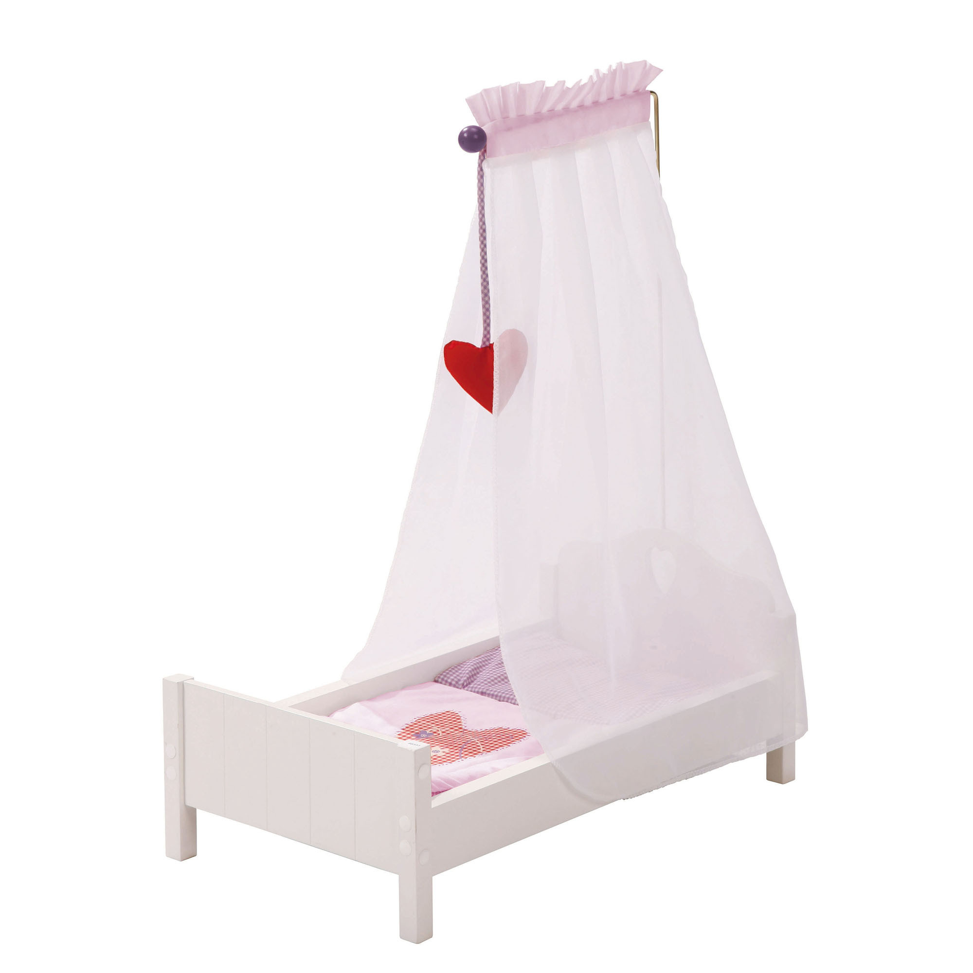Stuff Doll Bed 'fienchen' - . Textile Equipment, Bedding And Canopy - White