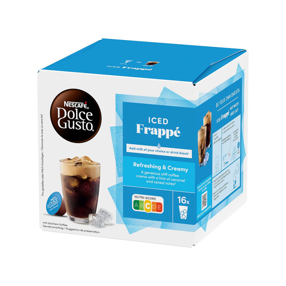 Nescafé Dolce Gusto Cappuccino Ice Beverage Preparation Capsule, 193g