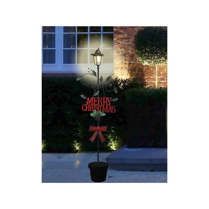 TEMU 114cm Tall Christmas Lantern Light - Merry Christmas