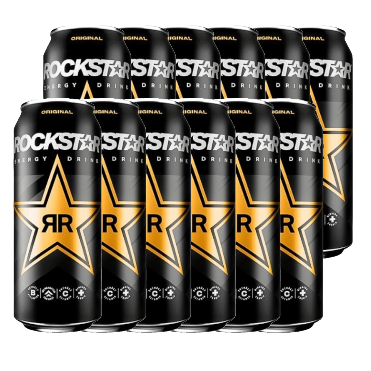 Rockstar Energy Caffeinated Refreshment 500ml 12-pack