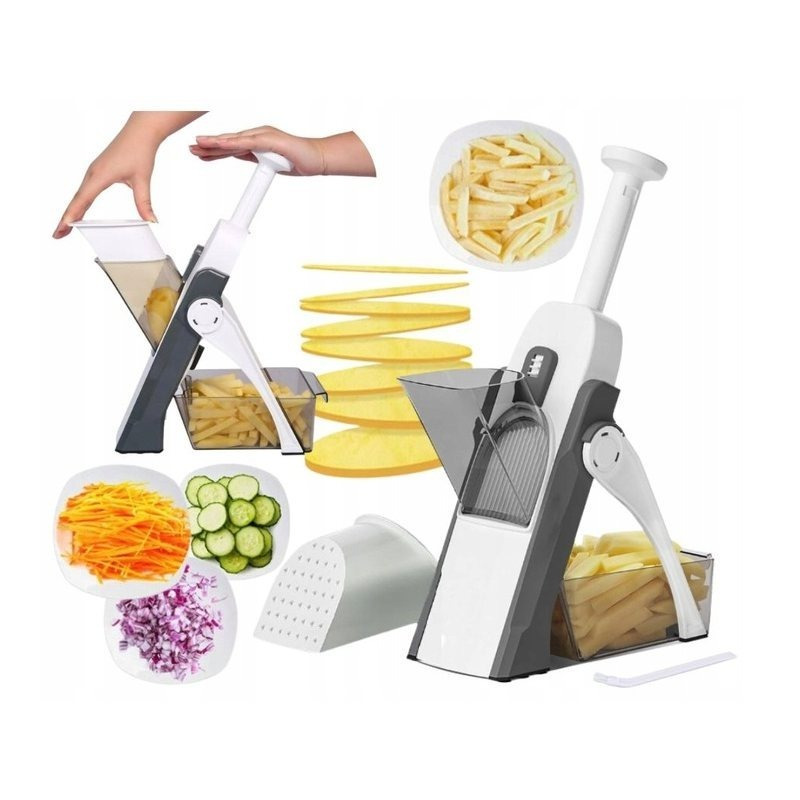 Image of Multifunctional Vegetable Chopper Cutter Manual Slicer