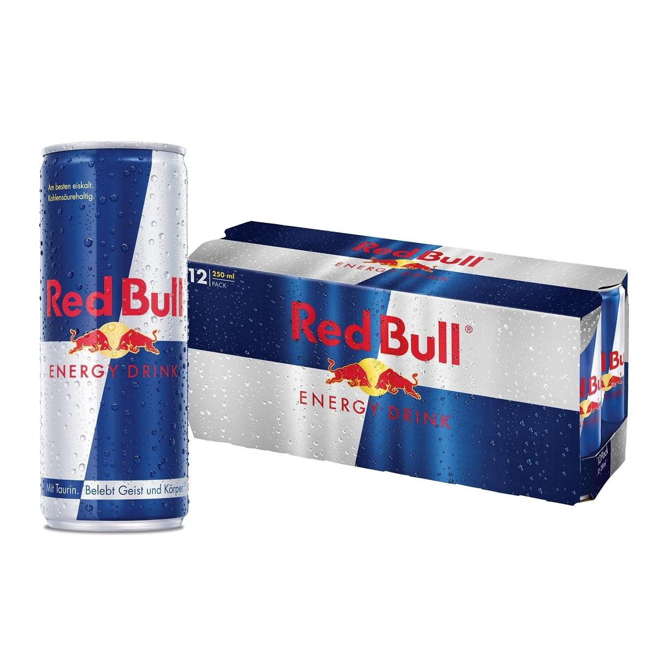 Red Bull Energy Drink Caffeinated Soft Drink 250ml 12-pack