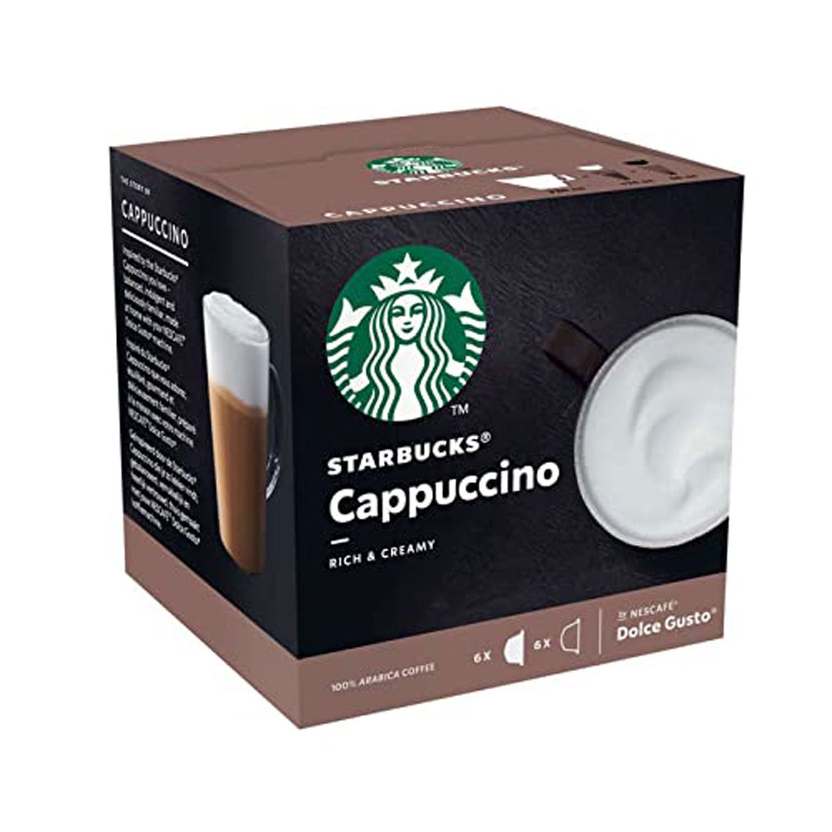 Image of Amrest Coffee Dolce Gusto Cappuccino Rich And Creamy Arabica Coffee 120g