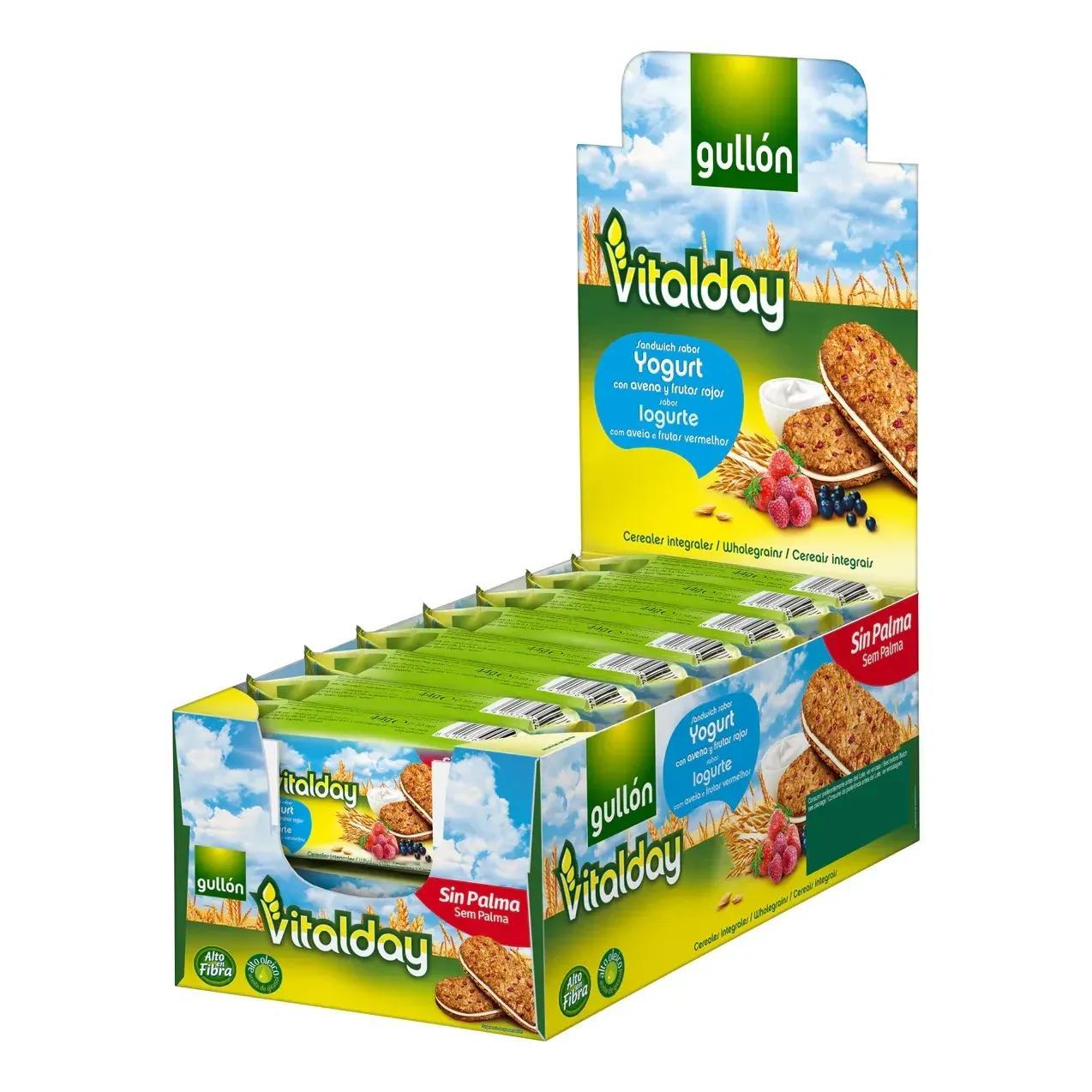E-shop Gullon Sandwich mit Joghurt und Beerenfüllung Vitalday 44gx15