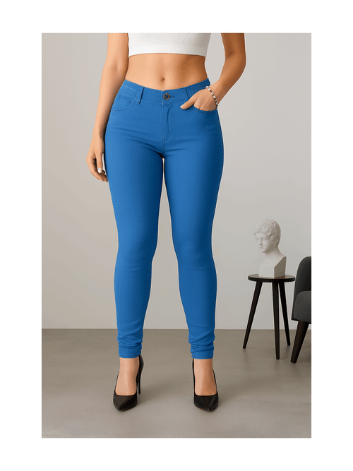 women s high waisted stretch jeans look jeggings fit skinny denim trousers comfortable soft pull on elastic waist pants shaping fit casual everyday ladies jeggings lightweight breathable stretchy jean leggings women s denim pants ming tummy control jeans super soft jeggings for women work streetwear stylish skinny jeans for plus size outfit basics