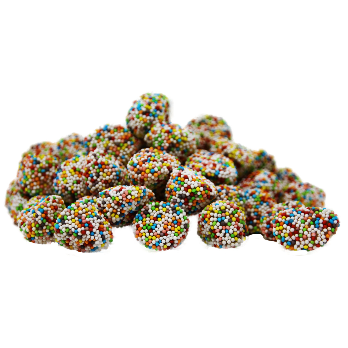 Rainbow Multicolor Fruit Gummy Bolitos With Pectin Halal 175g