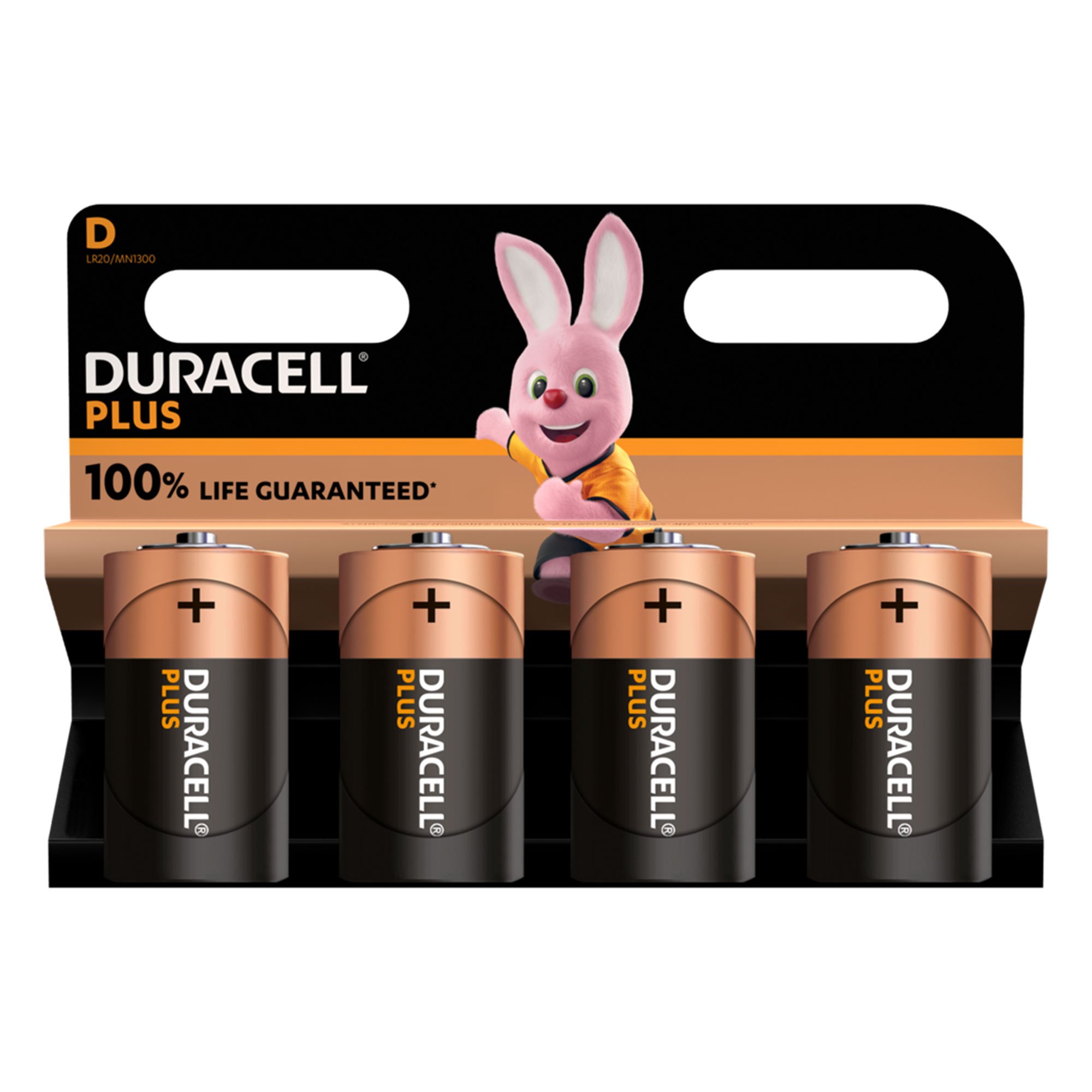 TEMU Duracell Plus D Batteries (4 Pack) Alkaline Power For Everyday Devices, Reliable Performance, Leak Resistant, Ideal For Flashlights, Toys And