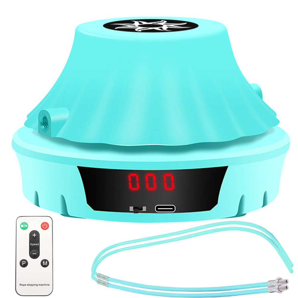 TEMU Interactive Automatic Jump Rope With Remote Control, (10 Levels), Battery-powered, Fitness For Cardio And Training, Jump Rope For Indoor And