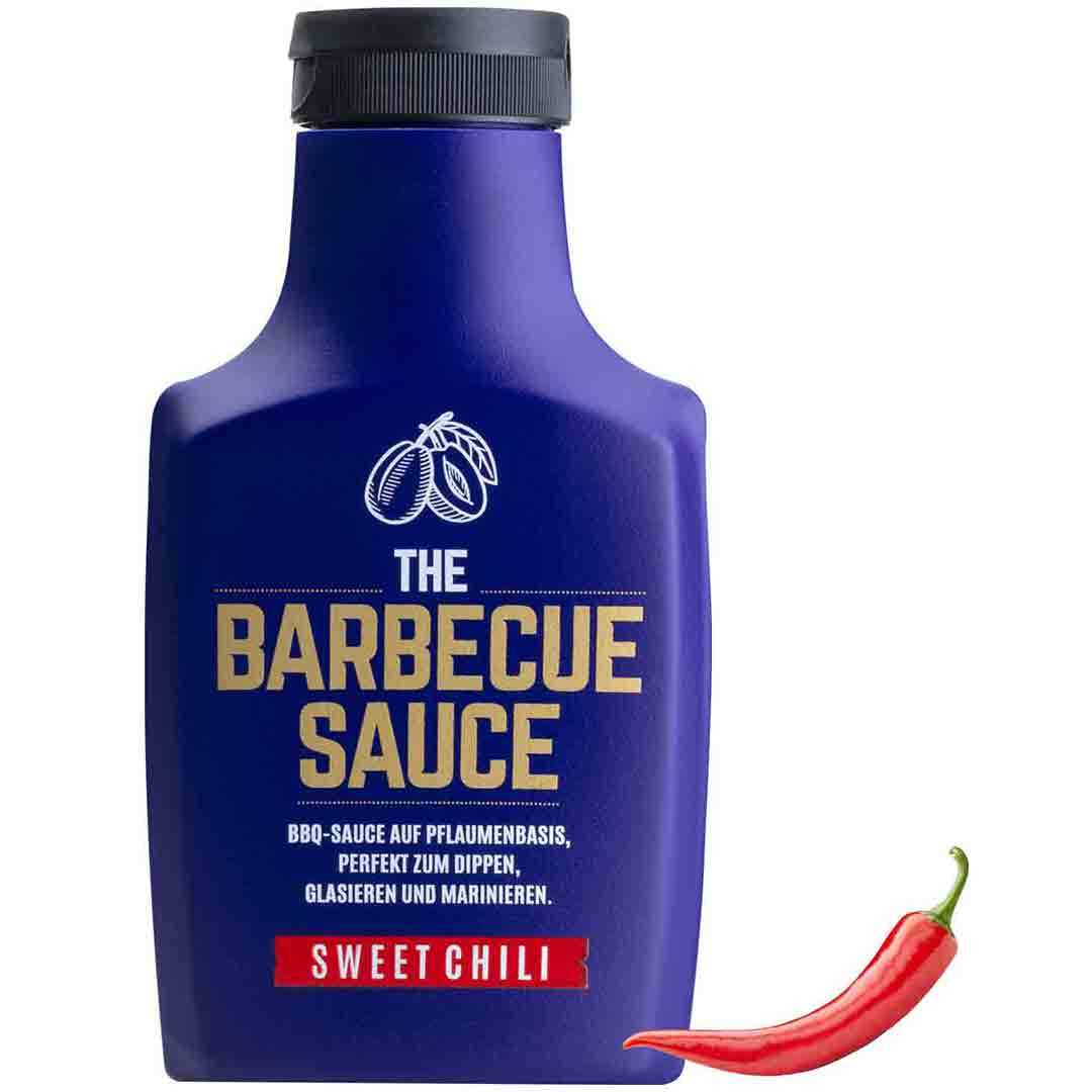 The Barbecue Sauce "sweet Chili" | Mildly Spicy Plum-based Bbq Sauce | Fruity Smoky Grill Sauce | Perfect As A Dip, Glaze & Marinade | 390g