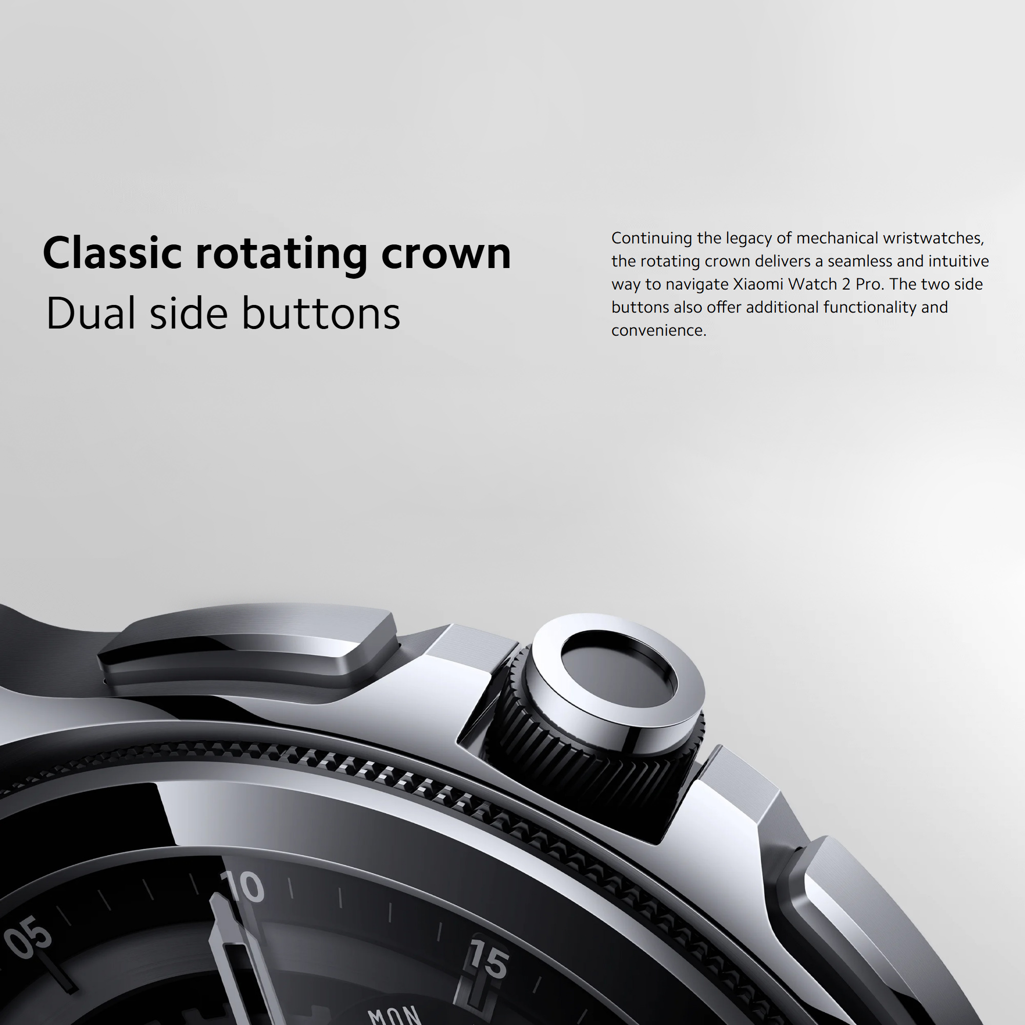 Xiaomi Watch2 Pro –4g Esim Android System, Fitness Tracker, Nfc Payment, 1.43 Amoled, Stainless Steel Case, Advanced Sleep & Health Monitoring, 150+ Sport Modes, Gps, 5atm – Sliver Brown