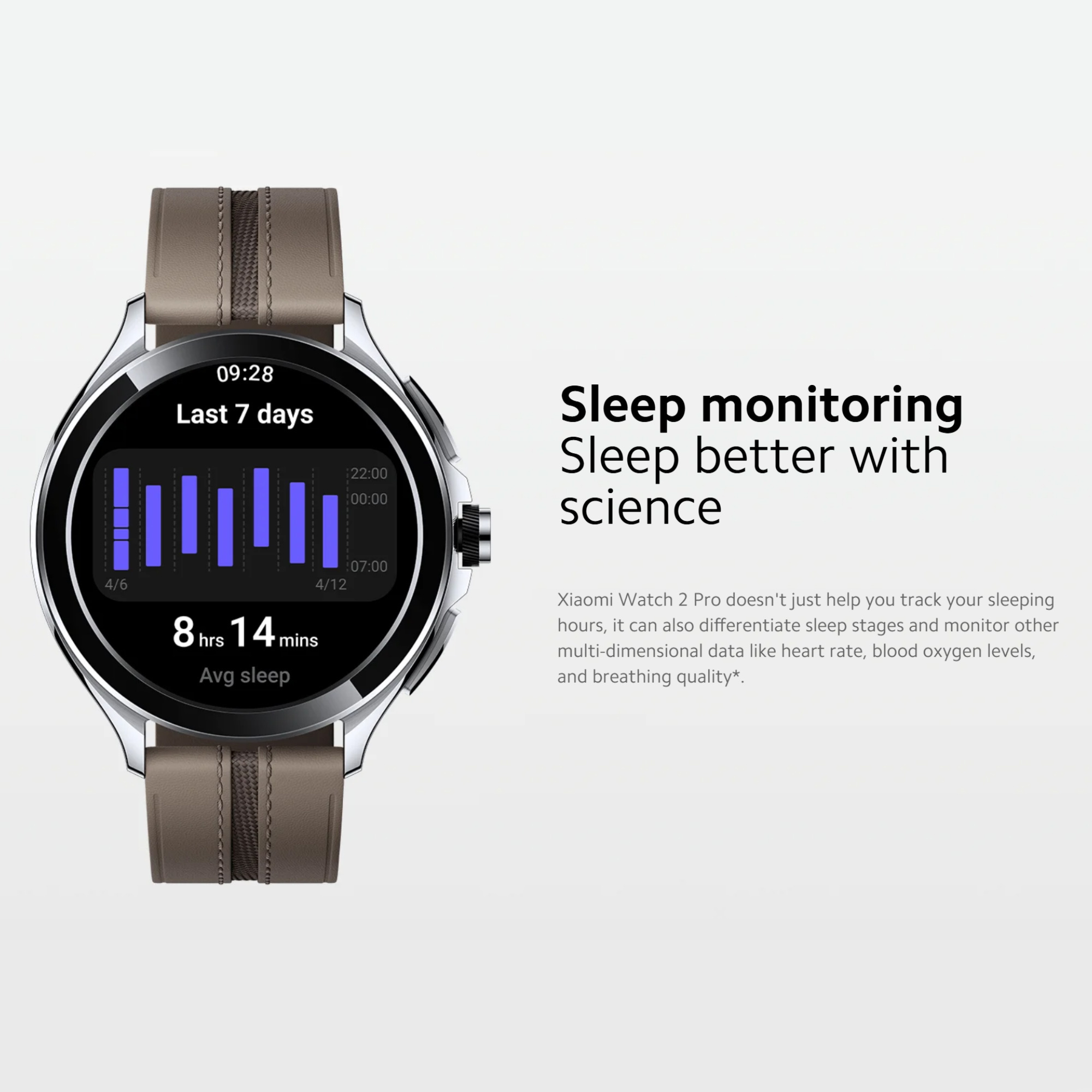 Xiaomi Watch2 Pro –4g Esim Android System, Fitness Tracker, Nfc Payment, 1.43 Amoled, Stainless Steel Case, Advanced Sleep & Health Monitoring, 150+ Sport Modes, Gps, 5atm – Sliver Brown