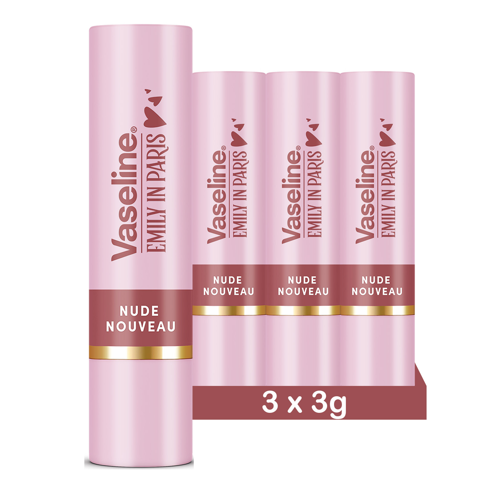 Vaseline X In Paris | Moisturizing Lip Balm Stick | Edition |