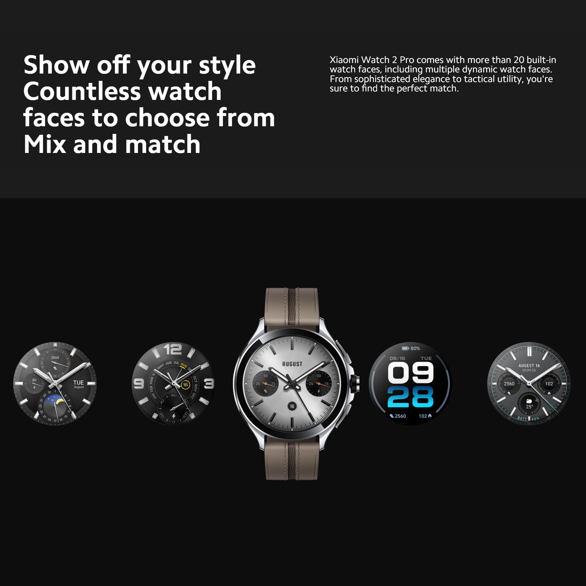 Xiaomi Watch2 Pro –4g Esim Android System, Fitness Tracker, Nfc Payment, 1.43 Amoled, Stainless Steel Case, Advanced Sleep & Health Monitoring, 150+ Sport Modes, Gps, 5atm – Sliver Brown