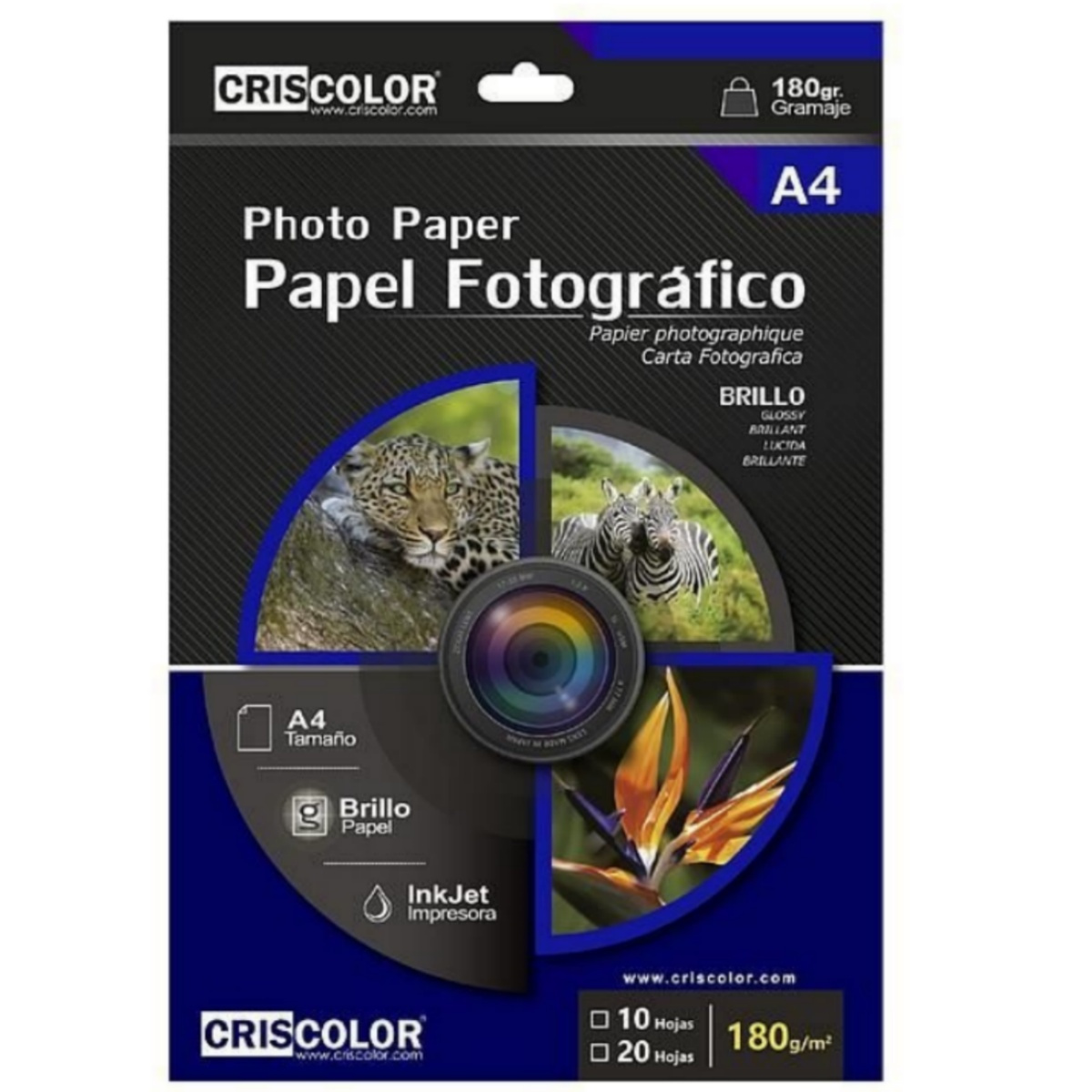 TEMU ZYLX SHOPPING - Hojas Papel Fotográfico A4 180g/240g para Inkjet, Resolución, Secado Rápido