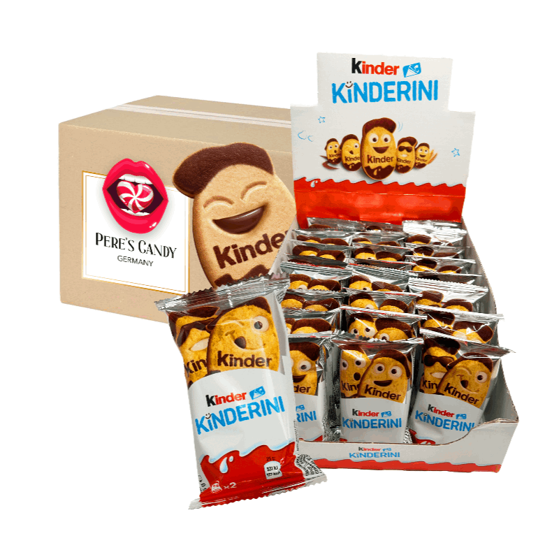 Kids' Kinderini 2-packs - 24 X 25g - 1 Package X 24pcs, Each Containing 2 Kinderini 600g