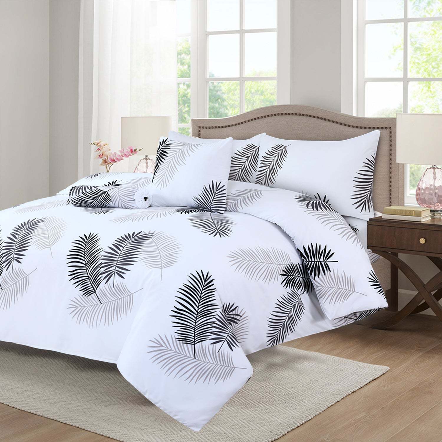 3pcs Duvet Cover Set, Soft & Breathable Printed Bedding, All-Season, Machine Washable, Bedroom, Guest Room & Dorm Decor, 1 Duvet Cover + 2 Pillowcases