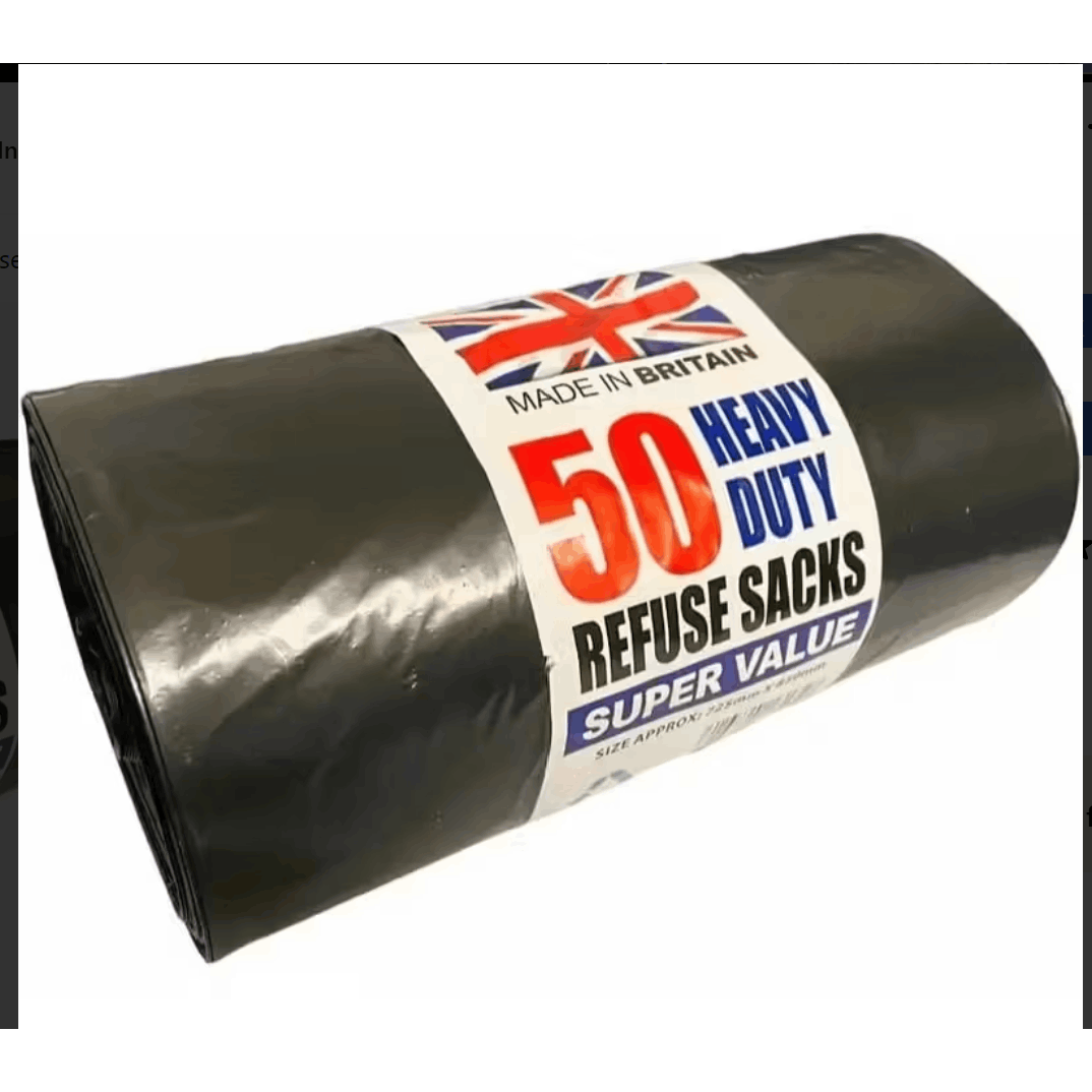 50 heavy duty     72x85 cm 75 l kitchen bin liners bin liner bin bags strong waste bags dustbin bags   use