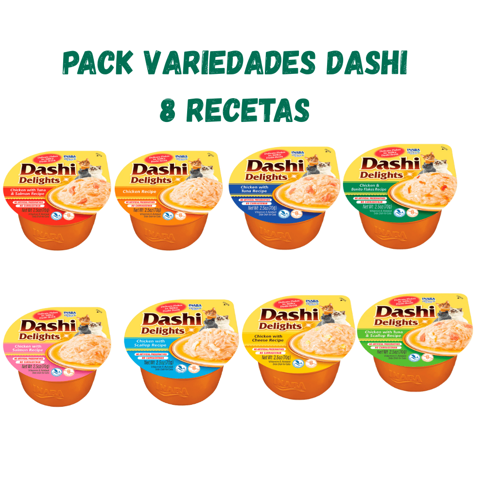 TEMU Pack para Gatos – 8 | de Pollo| Alimento Húmedo | Sin | Palatabilidad |