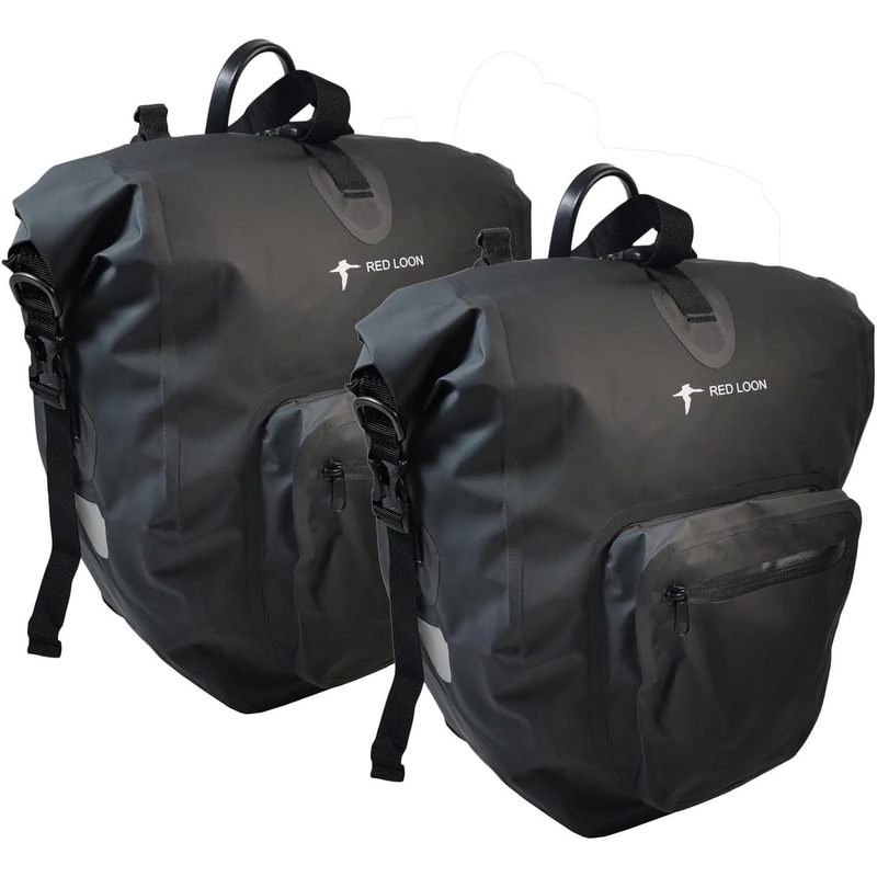 Bicycle Bag Ebike Rear - Bike Packing - Waterproof Pannier For Luggage Carrier - Bicycle Bag - Rear Bicycle Bag - Bicycle Bag Luggage Carrier - Rear Bag - Bicycle Luggage Box - White